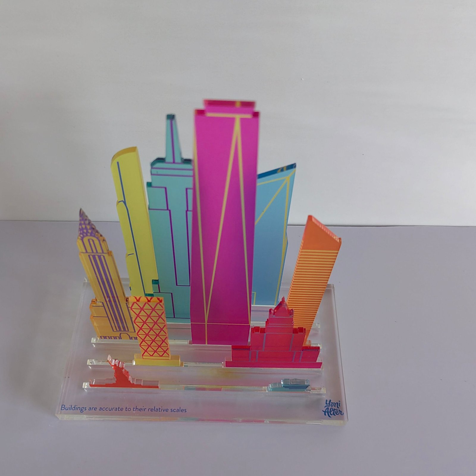 亞加力膠板定制展覽展示牌:圖片 3