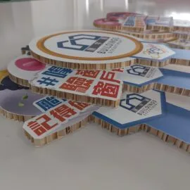 白卡蜂窩板噴畫定制