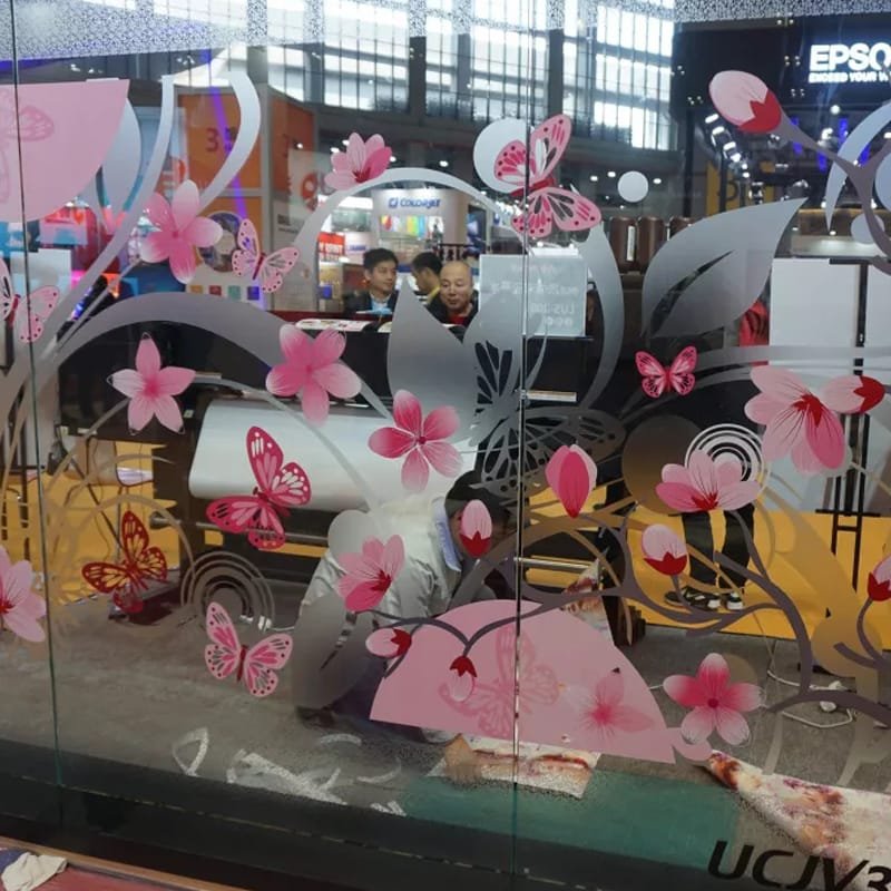 玻璃貼噴畫印刷定制:圖片 4